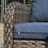 Jago Wicker 4 - Person Patio Conversation Set with Cushions-343842047