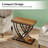 Modern Side Table,2-Tier Bedside Table,End Table,Couch Table