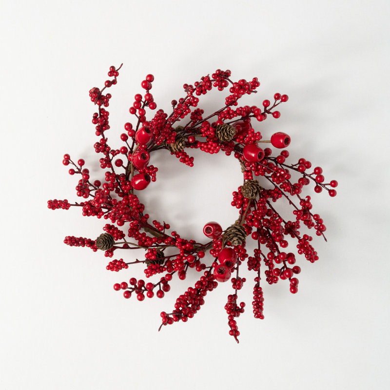 Faux Berry 15.5'' Wreath