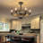 23/32" Caged Modern Farmhouse Ceiling Fans With Lights And Remote-656195664