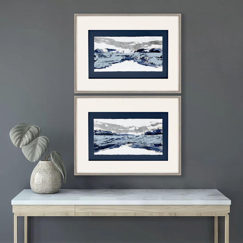 Blue View S/2 Painting by Libby Langdon Paragon