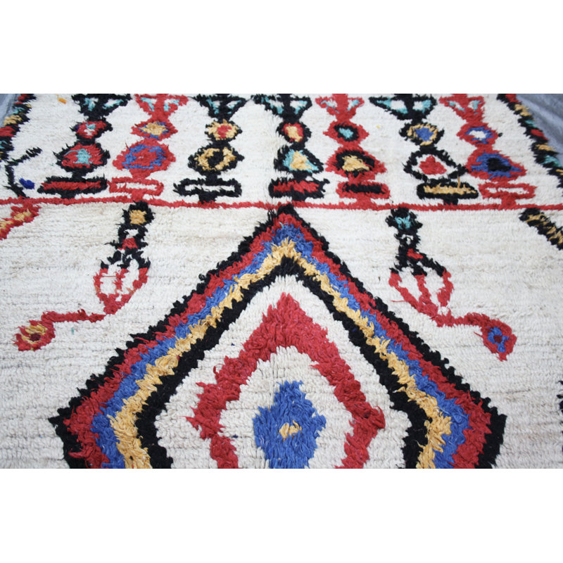 One-of-a-Kind Rectangle 4'9" X 9'6" Hand Knotted Area Rug