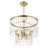 4 - Light Dimmable Drum Chandelier-1645923104