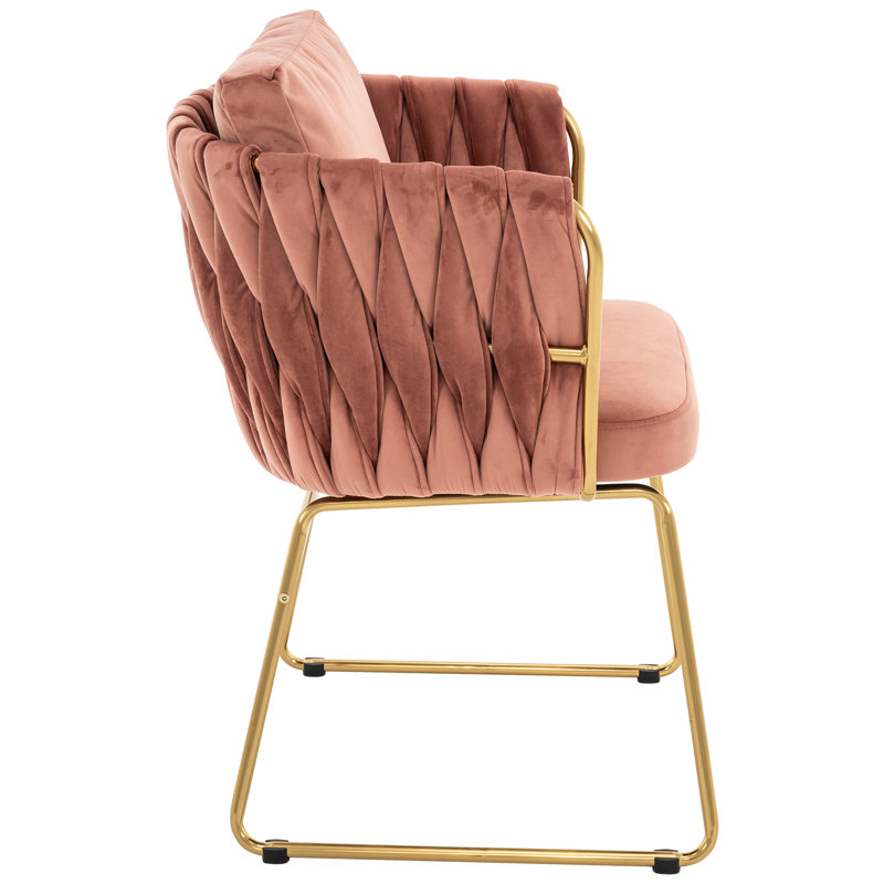 Dining Chair with Metal Frame