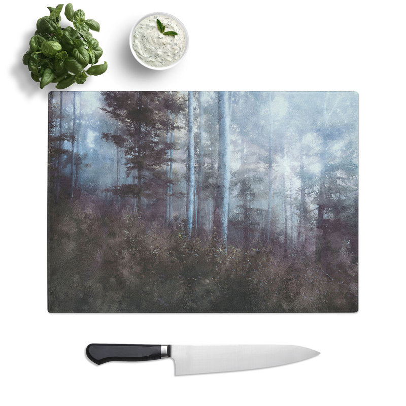 Forest View Vol.1 Chopping Board, 0.4cm H x 20cm W x 28.5cm L