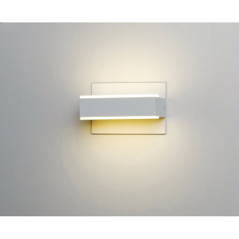 Éclairage pour salle de bain à intensité variable 2 lumières DEL Kerrick, Blanc