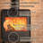 3200 Sq Ft Freestanding Wood Burning Stove with Oven & Direct Vent Efficient Indoor Heater for Large Spaces