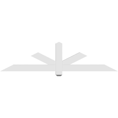 Kennewick Architectural Grade PVC Gable Bracket