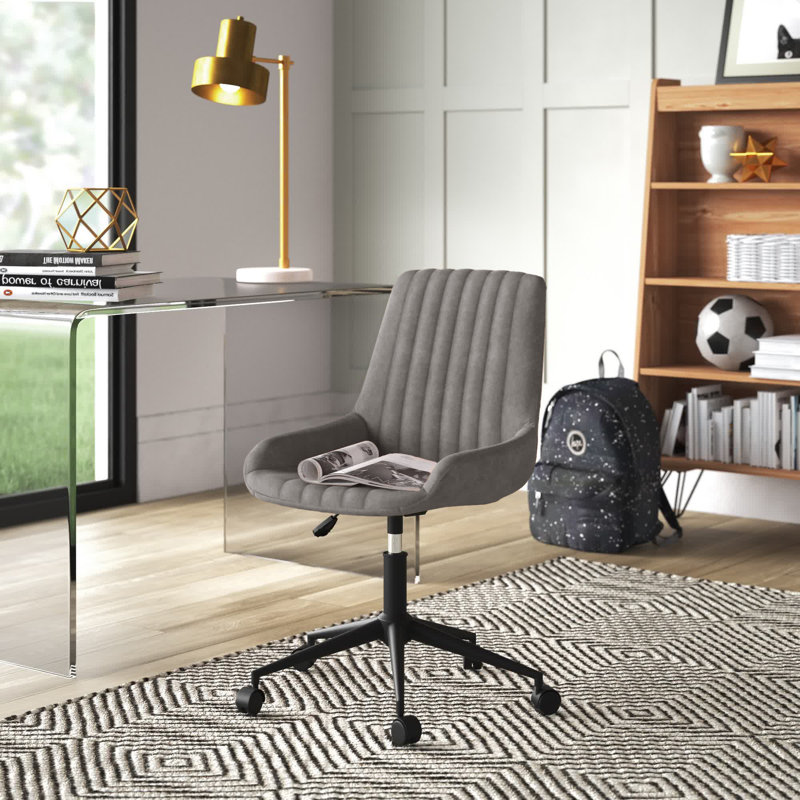 Chaise de travail Keiva, Gris