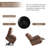 39.4" W Velvet Super Soft Oversize Power Lift Assist Recliner Chair With Massage Heating & Dual Hidden Cup Holders & USB-93688259