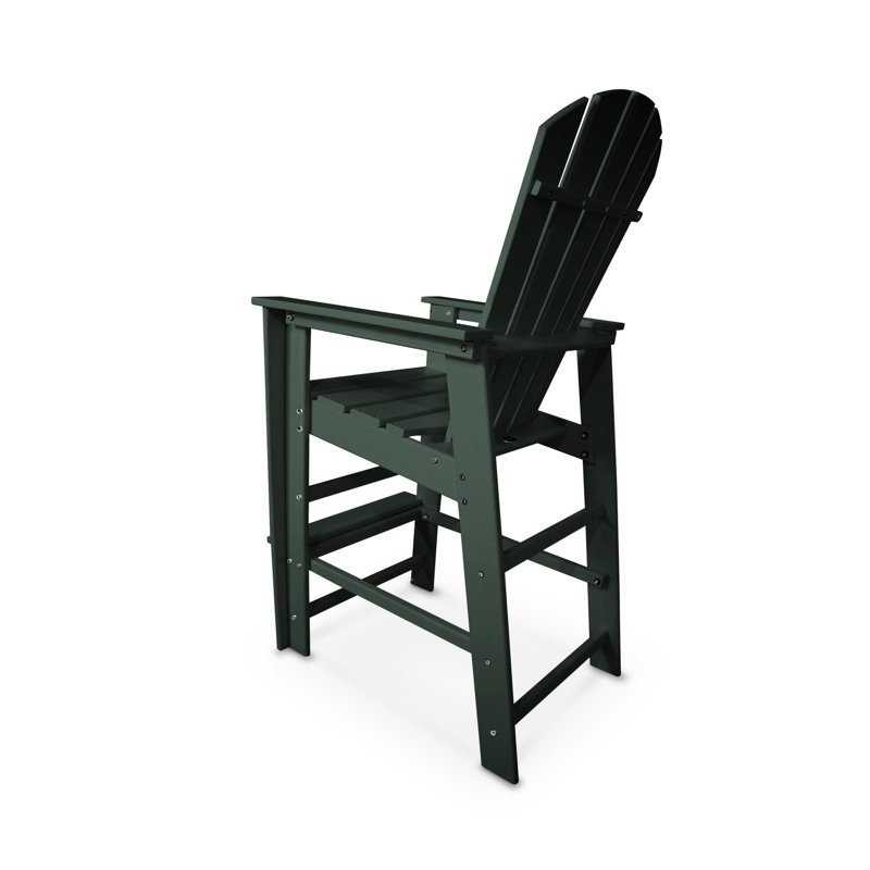 Chaise de bar POLYWOOD South Beach, Vert