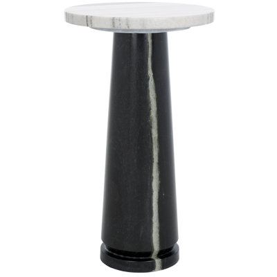 Alysson End Table with Marble Top