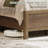 Behka Tufted Upholstered Platform Bed with Wood Frame and Tall Headboard,Beige-1288799081-1288799079