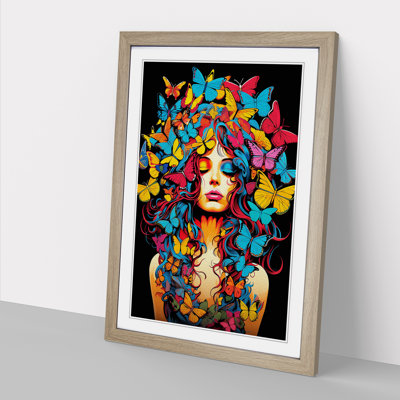 Butterfly Pop - Framed Print