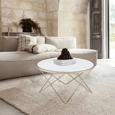 Glass Top Coffee Table