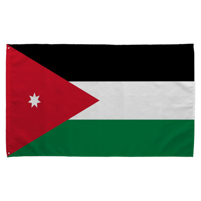 Drapeau jordanien — Drapeau