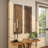 Wooden Woven Seagrass Abstract Brown Wall Decor Set