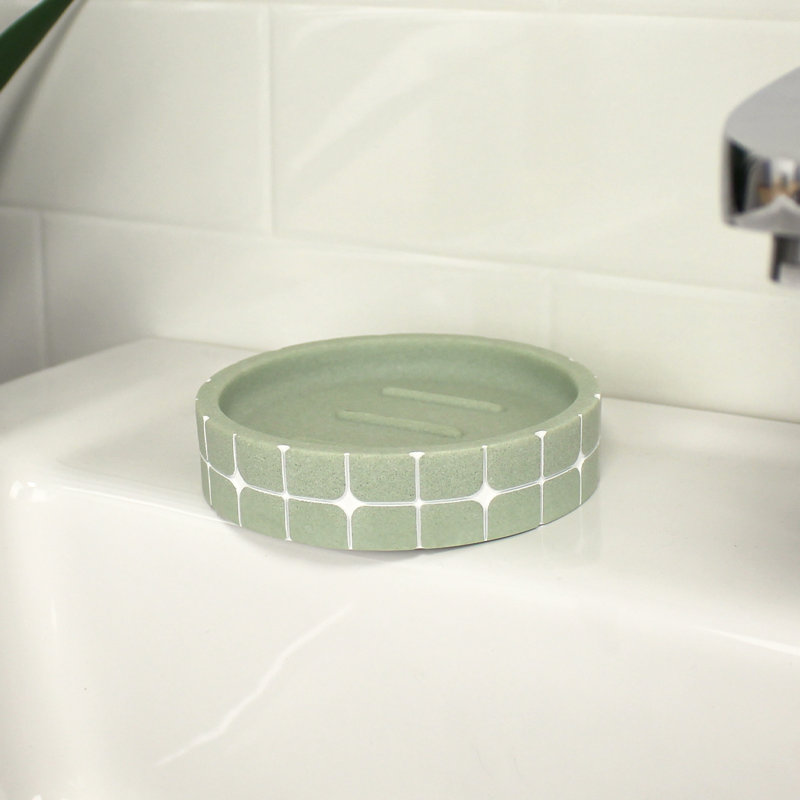 Jamicah Bathroom Accessory, Green
