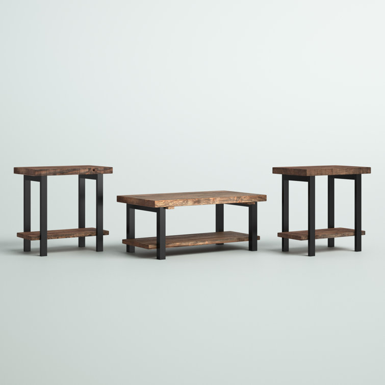 Ensemble de tables basses de trois articles Rundell