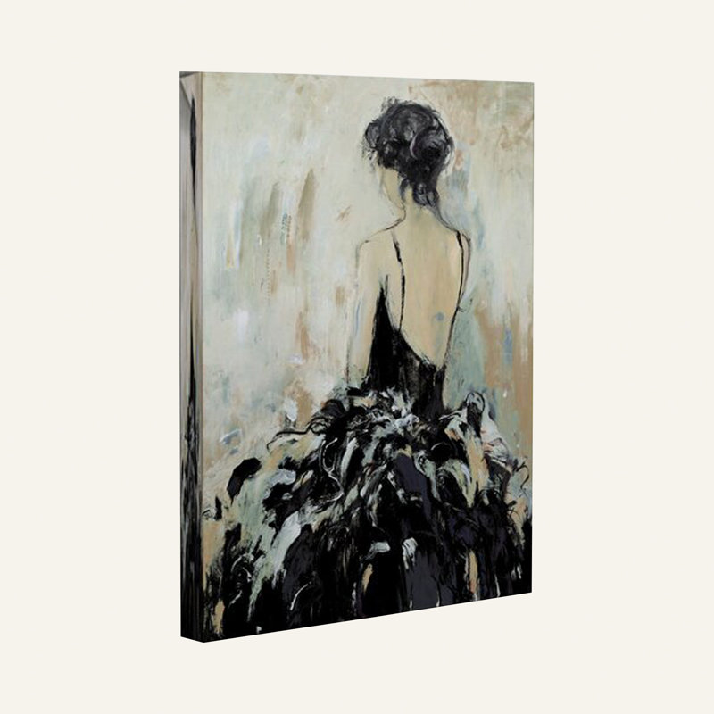 Souvenirs de vous - reproduction sur toile tendue, H 27 po x l 18 po x P 1 po