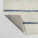 Rectangle Blaxlands Striped Machine Woven Polypropylene Area Rug in Blue/Beige