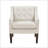 Clopton 26" Mid Century Modern Accent Chair - Textured Accent Chair with Removable Cushion Cover, Button-Tufted Back-109063202