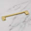 Brushed Brass Slim Square D-Bar Handles-120768037