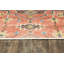 Ophelia Hand Knotted Wool Area Rug in Red-1853867271