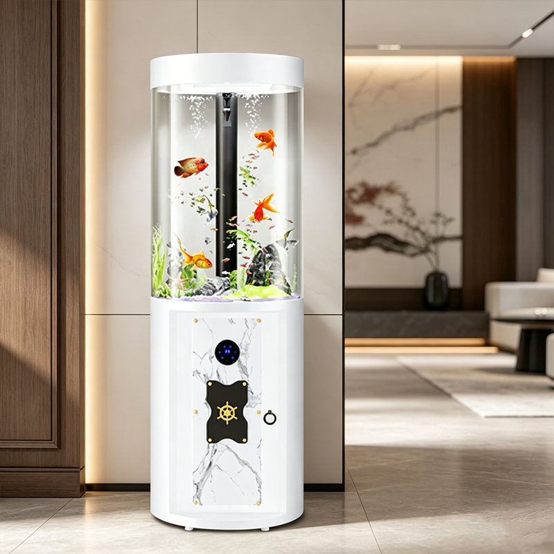 Aquarium en fer 32-42 gallons, Blanc
