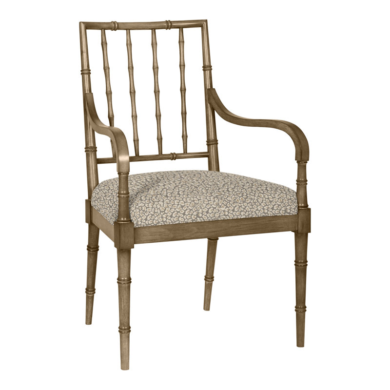 Libby 19'' H Upholstered Armchair, Tuck Graphite, Hampton