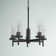 Bertelli 5 - Light Steel Dimmable Cylinder Chandelier