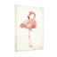 Animaux, flamant debout sur une patte, reproduction d'art-1028049066