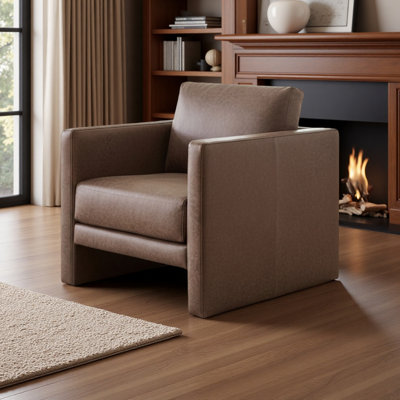 Fauteuil en similicuir