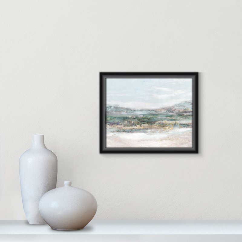 Lori Dazzling by Matina Theodosiou - Painting Print on Canvas, No Mat, 9.5" H x 11.5" W x 2" D, Black Framed Canvas