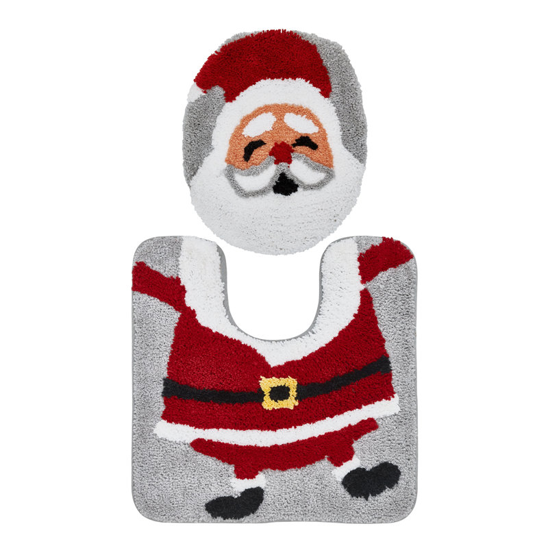  Ensemble de tapis pour salle de bain Home Multi Santa
