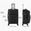 Valise à carreaux extensible 24 pouces avec roulettes Softside
