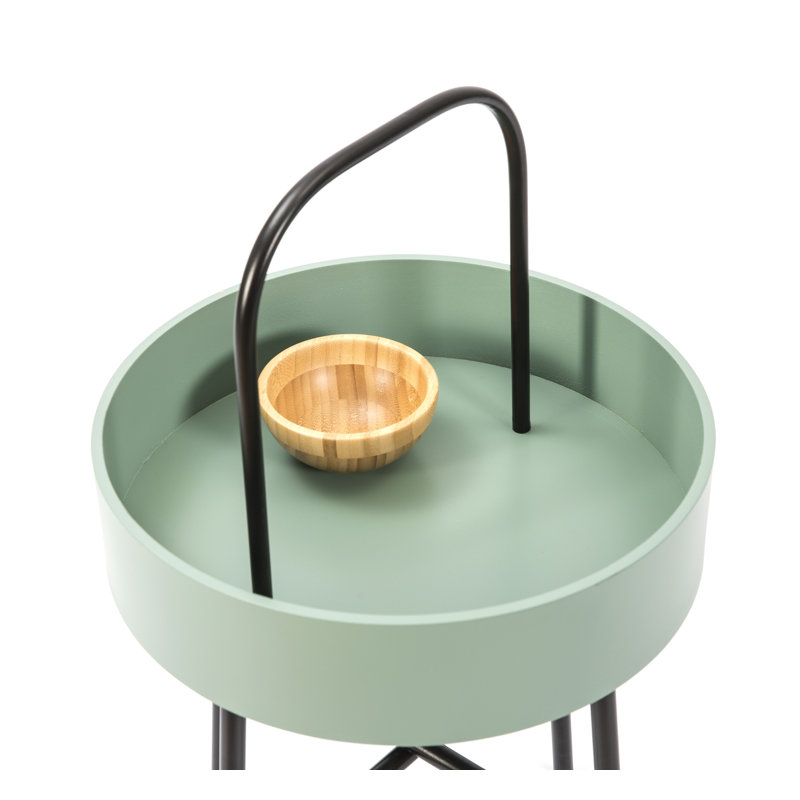 Laarni Tray Top End Table, Green