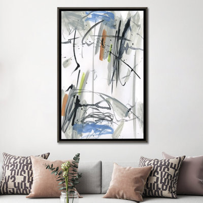 «Summer Field I», reproduction d'art sur toile encadrée