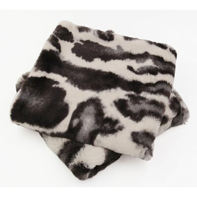 Wrought Studio Emilsy Animal Print Faux Fur Pillow Cover & Reviews ...