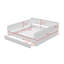 Structure de lit plateforme tapissier avec ports USB et 2 tiroirs de rangement-1795678654