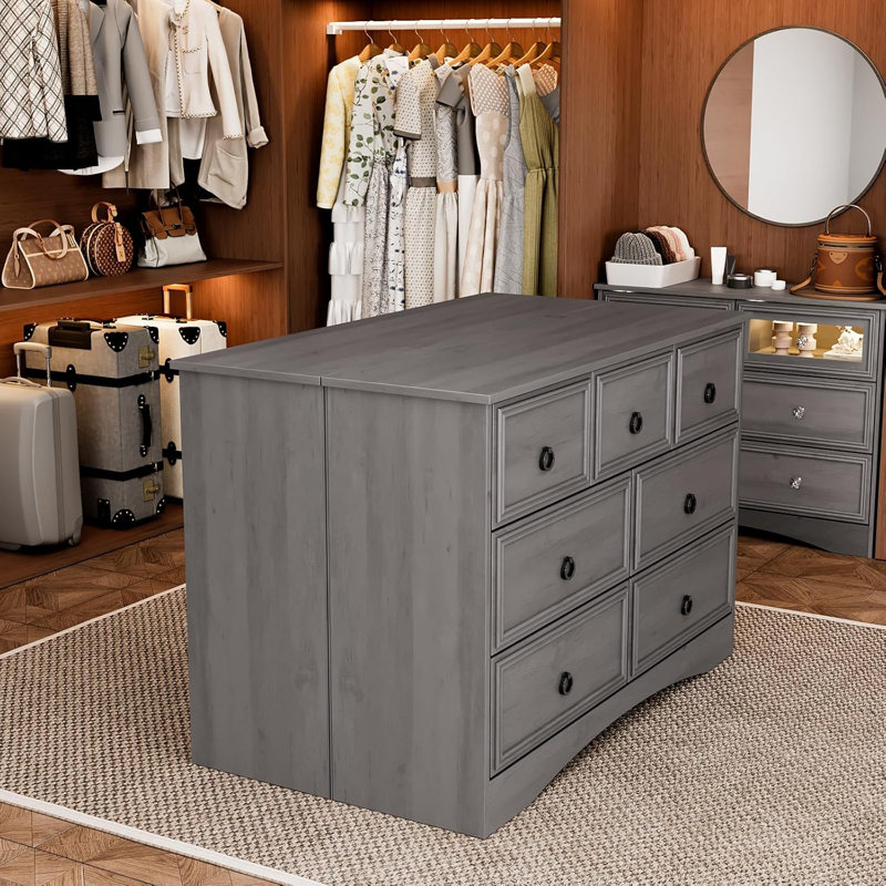 Commode 7 tiroirs Breakwater Bay