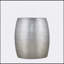 Modern Contemporary Aluminum End Table with Glossy Hand Hammered Design, Perfect for Elegant and Functional  Decor-783297067