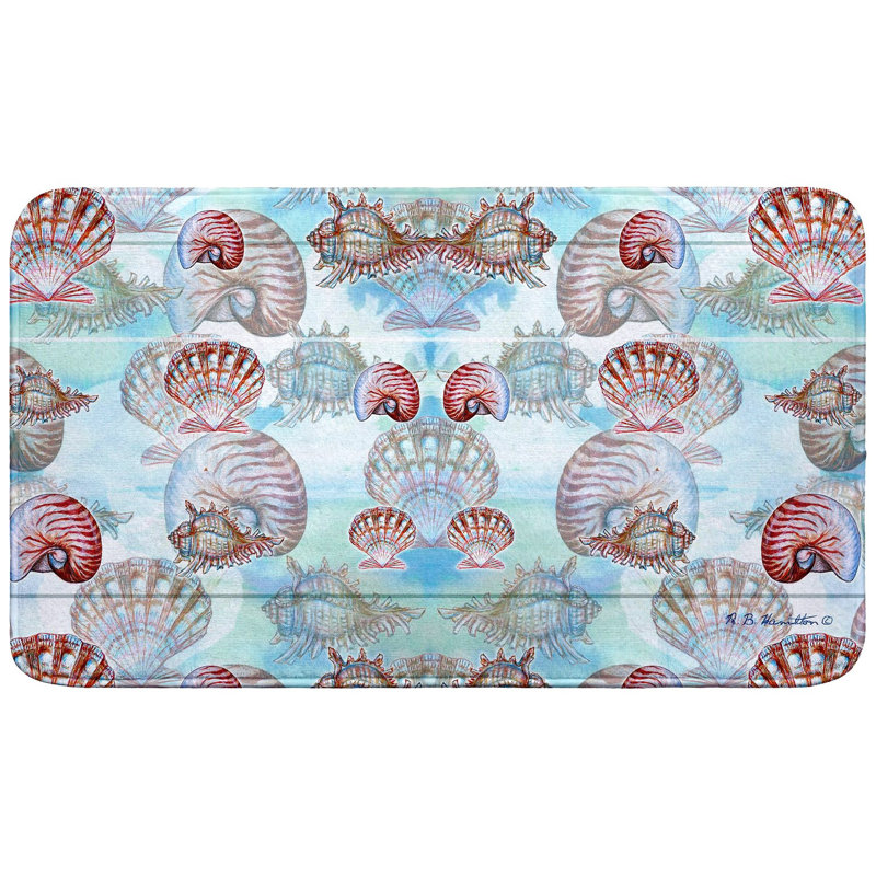 Tapis de bain Conch, L 30 po x l 18 po
