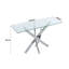 Scheinuk 120cm Glass Top Console Table