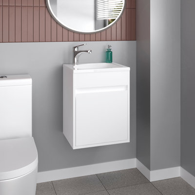 Meuble-lavabo flottant large Furman