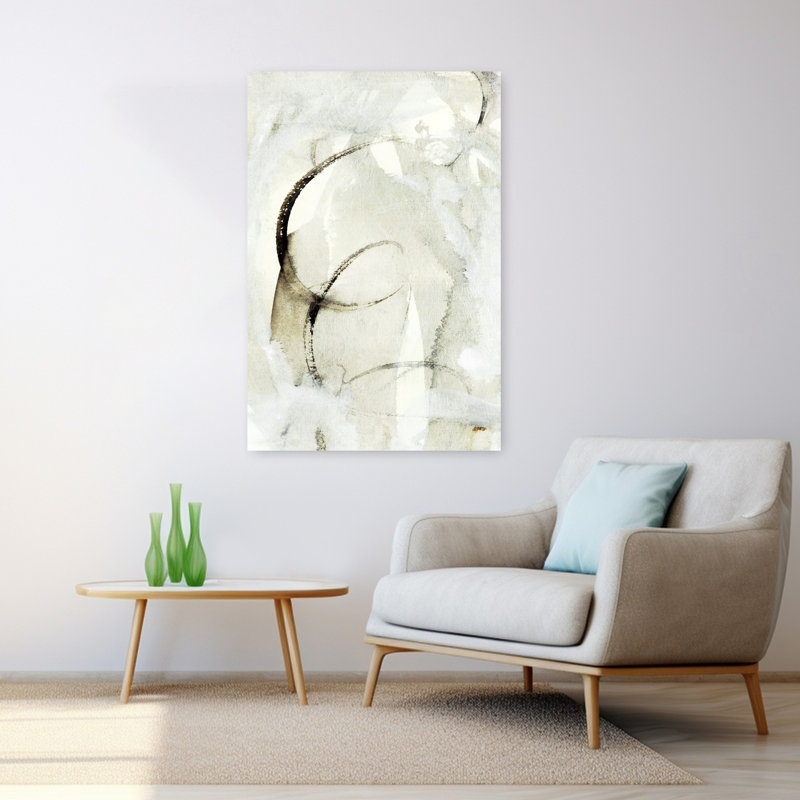 Art contemporain abstrait géométrique contemporain, H 48 po x l 32 po
