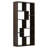 Winou 71''H 8-shelf Geometric Display Bookcase-401831487