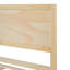 Structure de lit plateforme très grand en bois avec tête de lit à panneau classique, support de lattes en bois, aucun sommier requis, assemblage facile, naturel-1694815771-1694815772