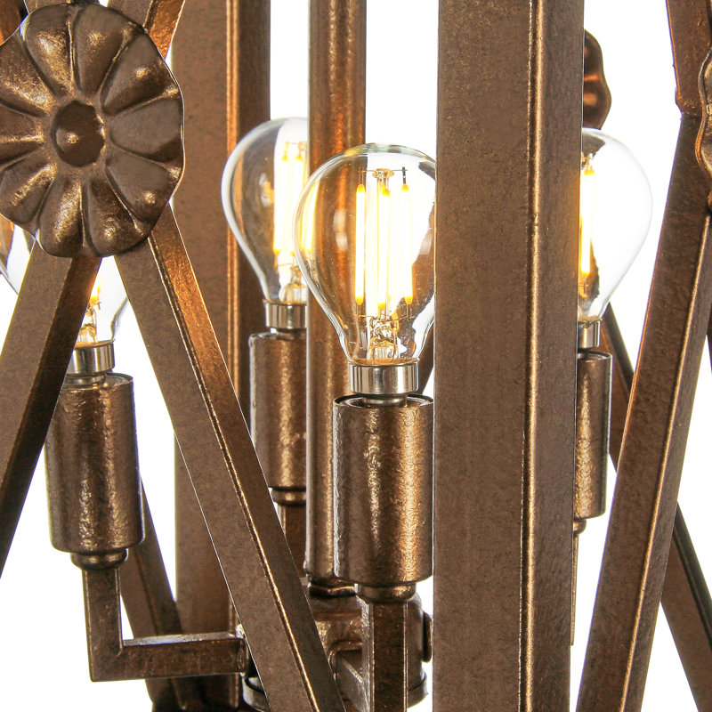 Medallion 4 - Light Lantern Rectangle Pendant