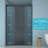 48-Inch X 76-Inch Double Sliding Glass Shower Door, 8Mm Tempered Glass, Matte Black Stainless Steel Frame | Gift Idea